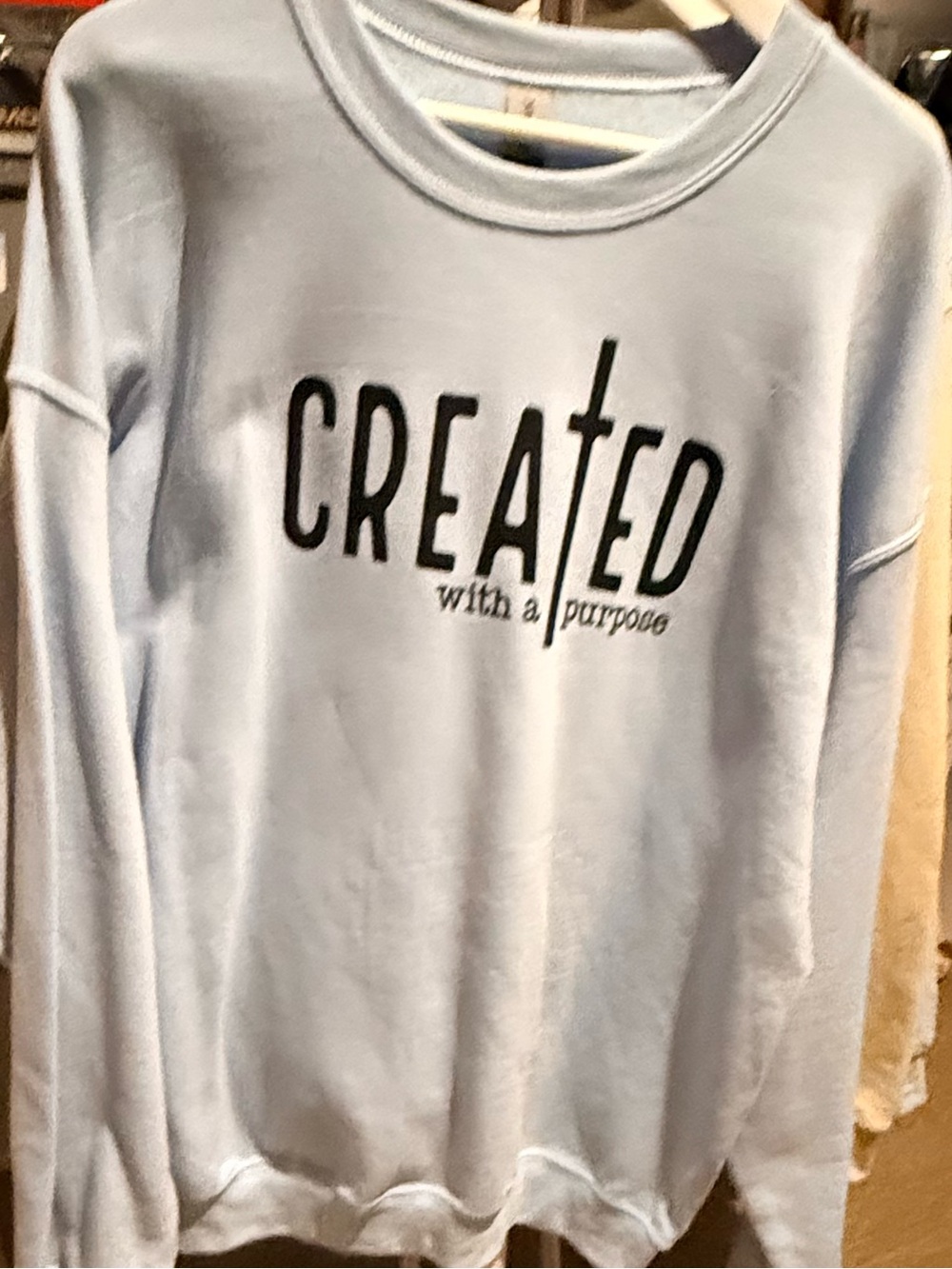 Created with a purpose Crewneck 
Size XL Unisex 
Brand New